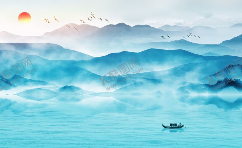 编号：42312807040009433606【酷图网】源文件下载-山水