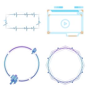 科技风边框