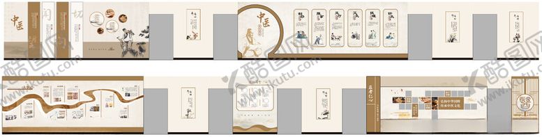 编号：69843211020822126236【酷图网】源文件下载-中医文化墙