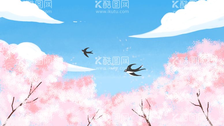 编号：34809209281030247284【酷图网】源文件下载-创意手绘天空图片