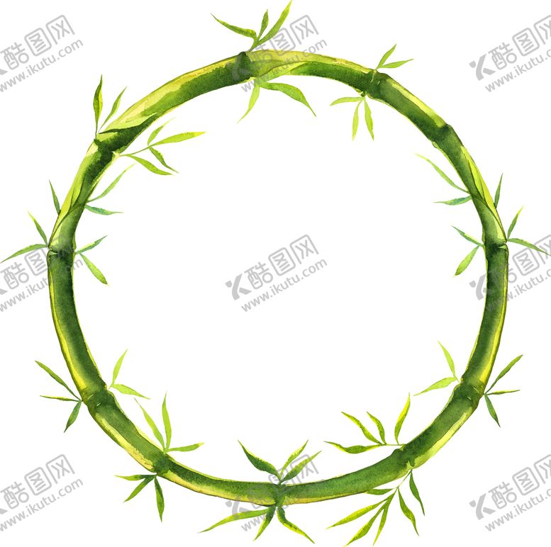 编号：98699910181248204733【酷图网】源文件下载-竹子树叶素材
