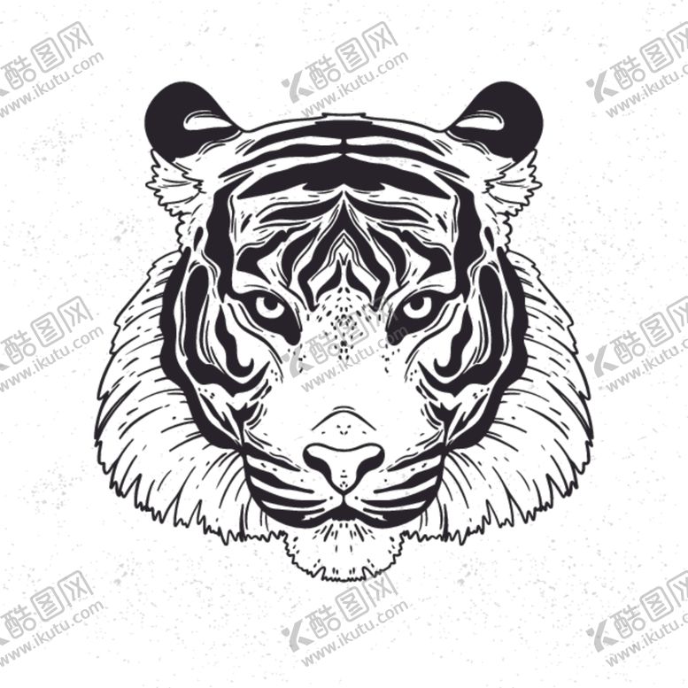 编号：53362010091231592177【酷图网】源文件下载-卡通老虎