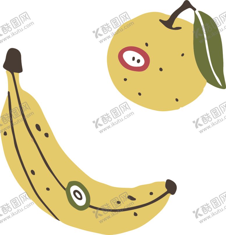 编号：78828207132324136111【酷图网】源文件下载-香蕉苹果