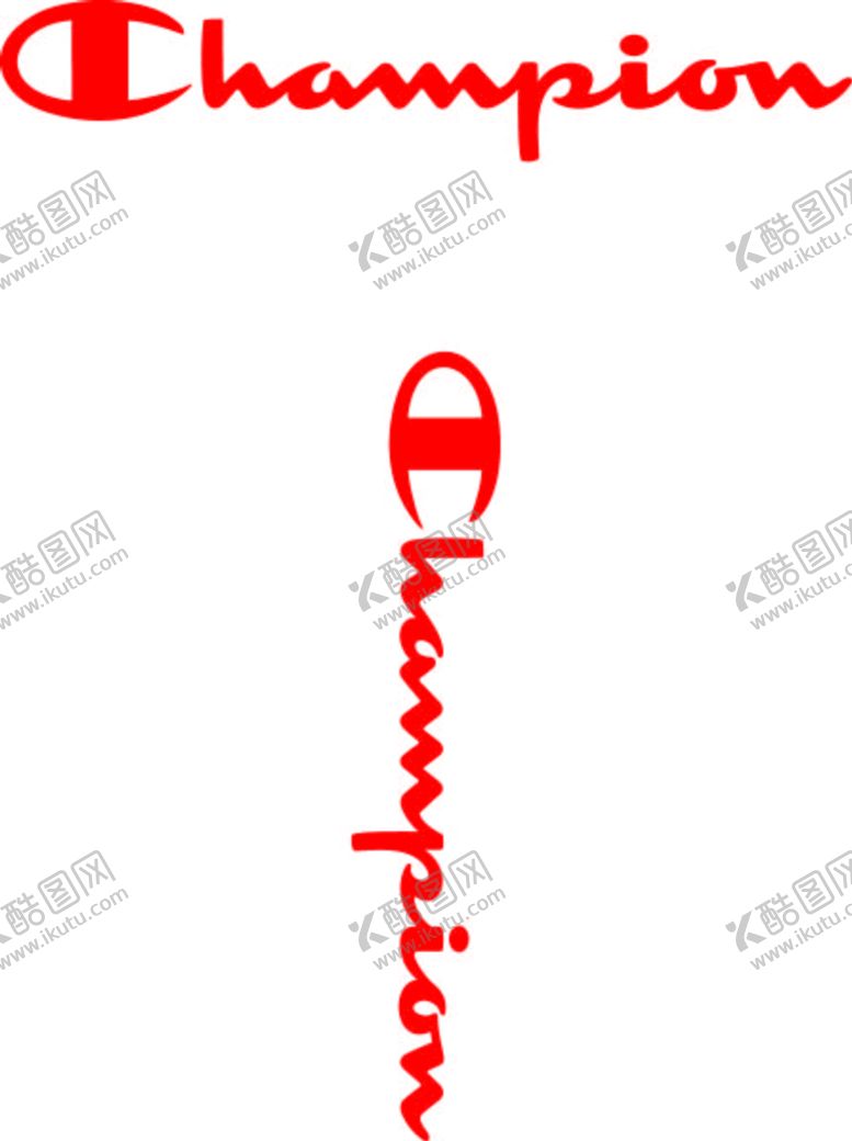 编号：21599210171803419704【酷图网】源文件下载-冠军 潮牌字母 