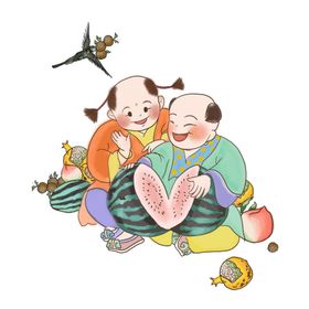 卡通娃娃