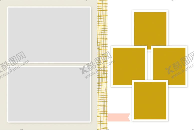 编号：37239806300847215298【酷图网】源文件下载-相册边框设计模板