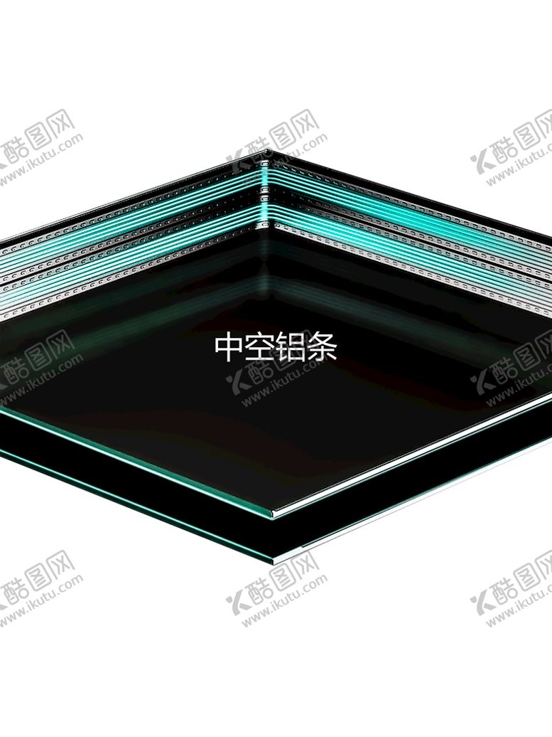 编号：05819209240856202307【酷图网】源文件下载-系统门窗中空铝条