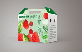 通用草莓绿手提箱CDR平面图