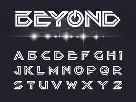 字母效果
