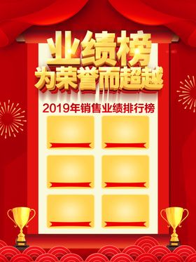 销售业绩榜