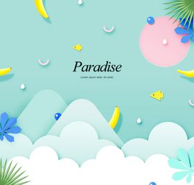 扁平插画海报