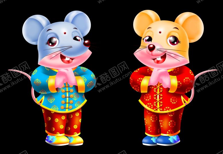 编号：16146410052318501488【酷图网】源文件下载-卡通鼠