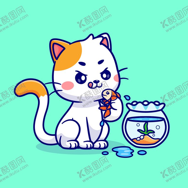编号：81750310161707208466【酷图网】源文件下载-卡通猫