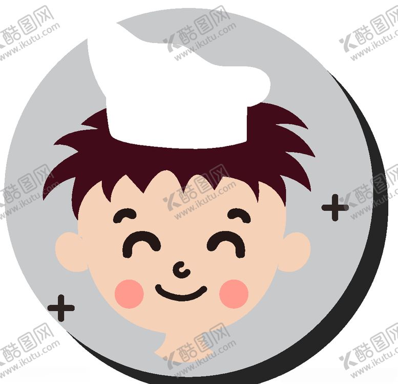 编号：22583204120146308780【酷图网】源文件下载-卡通男厨师
