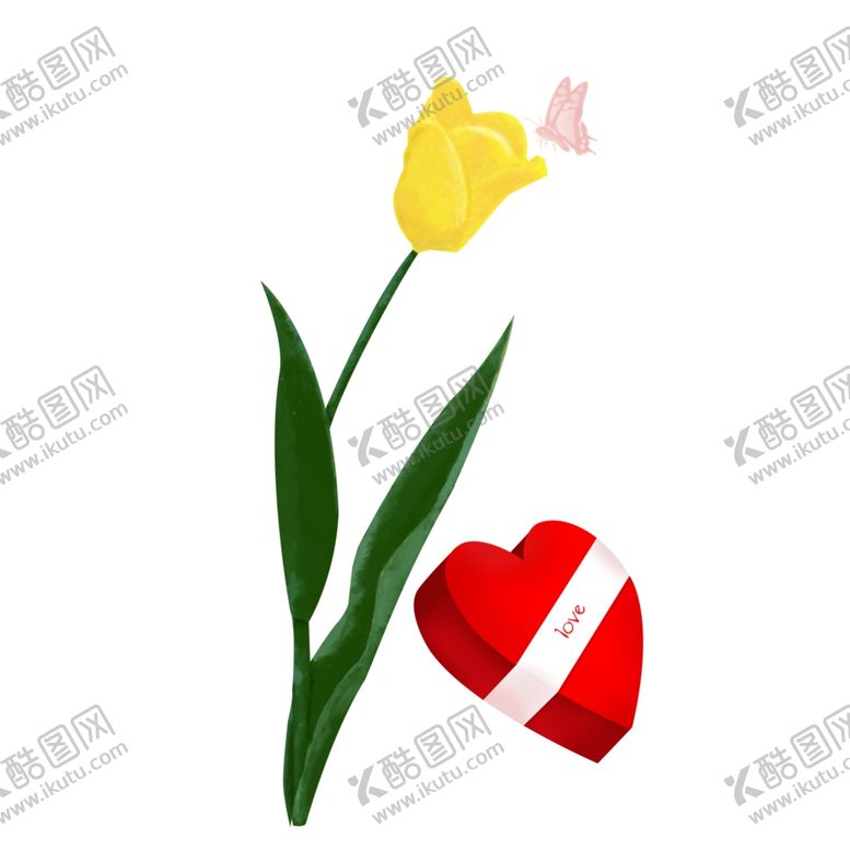 编号：64409804111251529580【酷图网】源文件下载-手绘郁金香