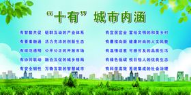 十有城市内涵宣传海报