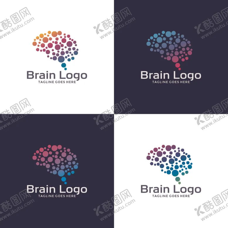 编号：15285507021229441872【酷图网】源文件下载-电子大脑LOGO