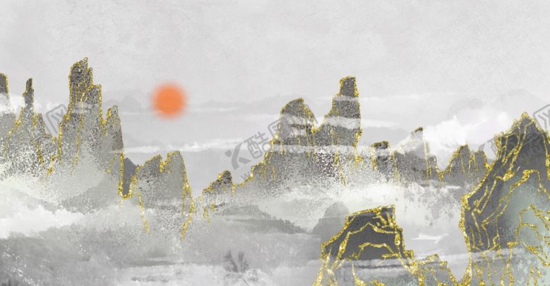 编号：67730009232115044494【酷图网】源文件下载-新中式背景