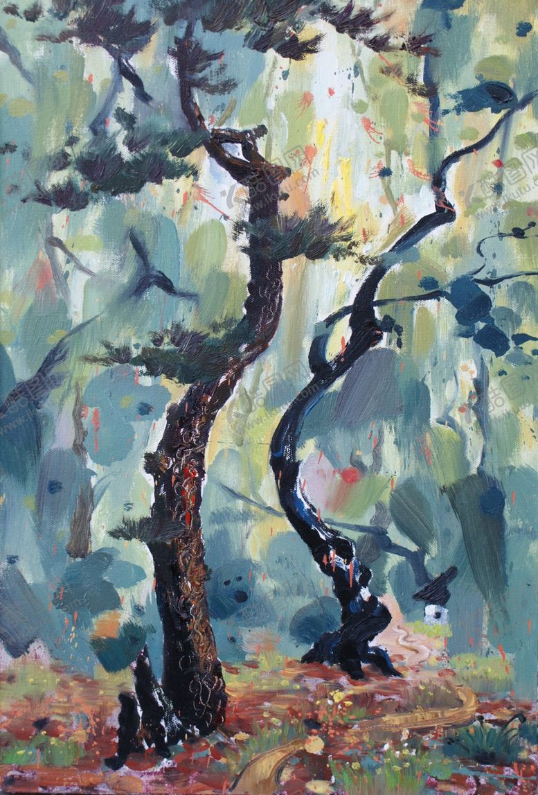 编号：85382910071314203292【酷图网】源文件下载-油画装饰画