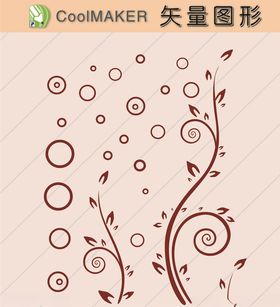 花草剪纸花草壁纸简洁手绘