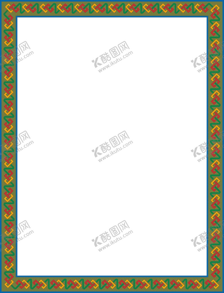 编号：98381404202336021768【酷图网】源文件下载-简约花纹边框