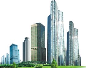 城市建筑装饰海报素材