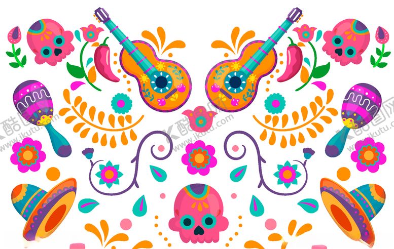 编号：34037109172233017078【酷图网】源文件下载-花圈多彩背景