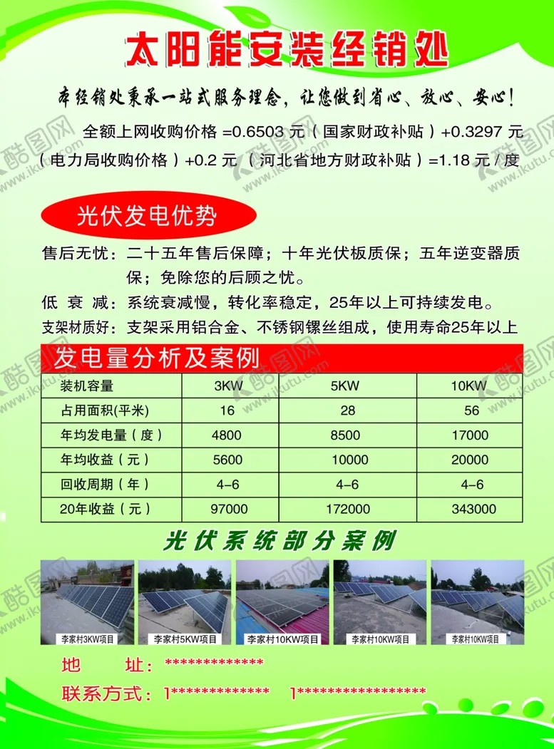 编号：83148806231442595073【酷图网】源文件下载-光伏发电彩页