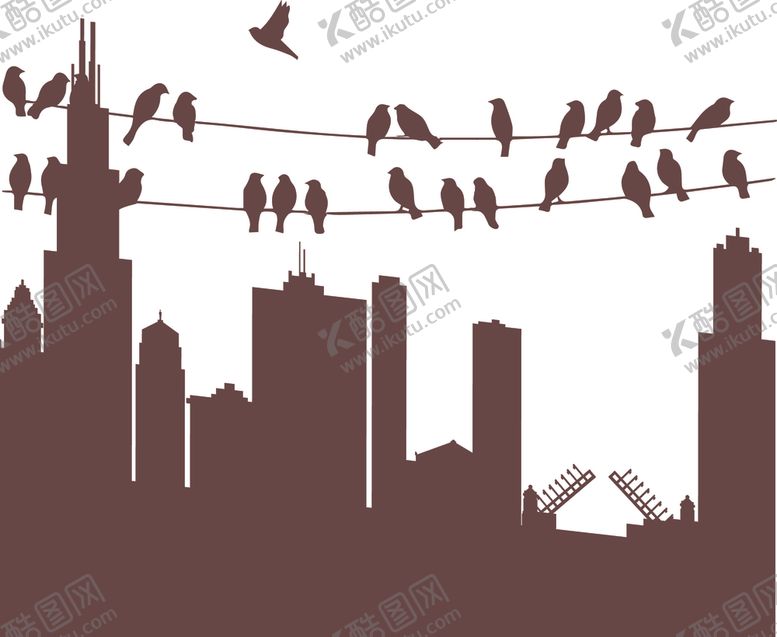 编号：93761410141719143743【酷图网】源文件下载-城市剪影