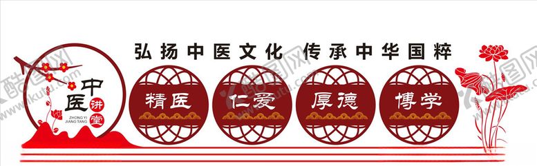 编号：88622203091517361122【酷图网】源文件下载-中医文化墙