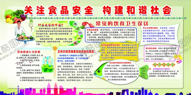 编号：19496507011553177831【酷图网】源文件下载-关注食品安全