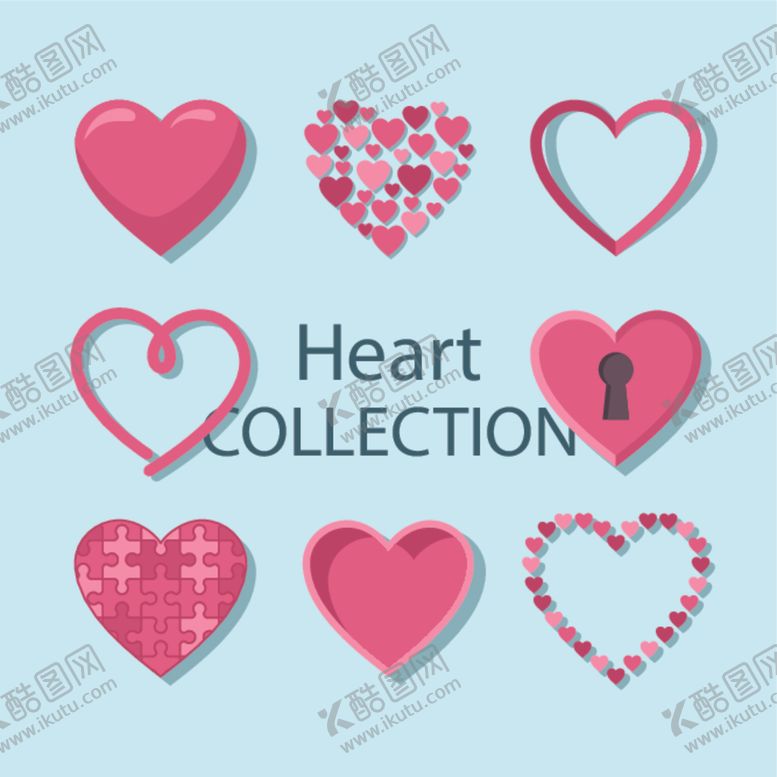 编号：51189305050213078008【酷图网】源文件下载-心形LOVE婚庆情人节