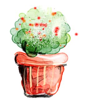 卡通花瓶