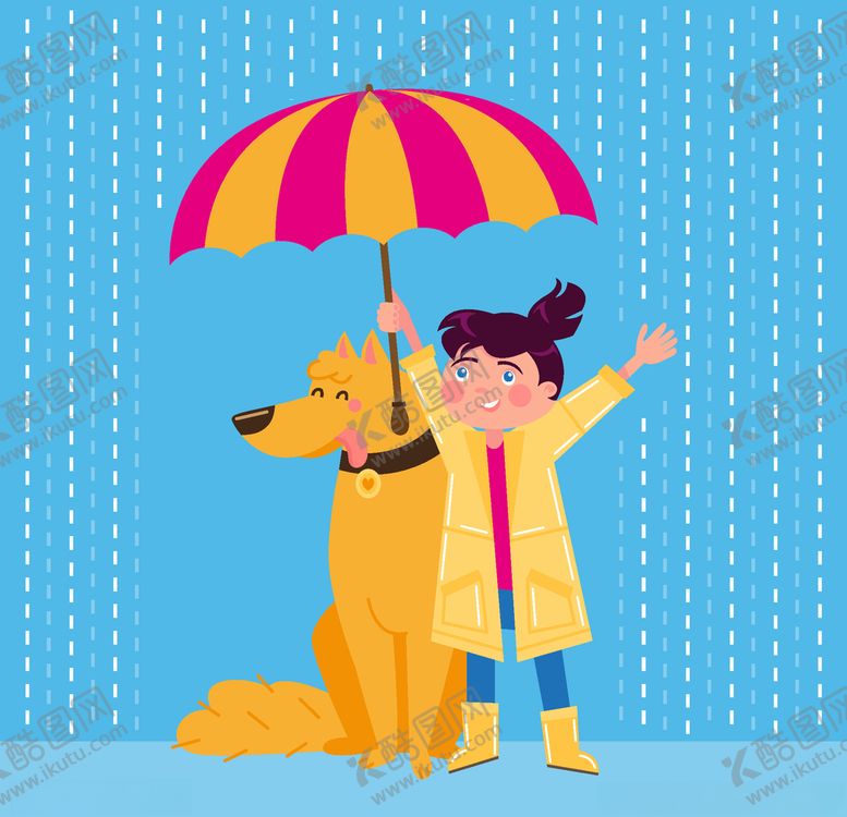 编号：47531810150452229375【酷图网】源文件下载-卡通伞