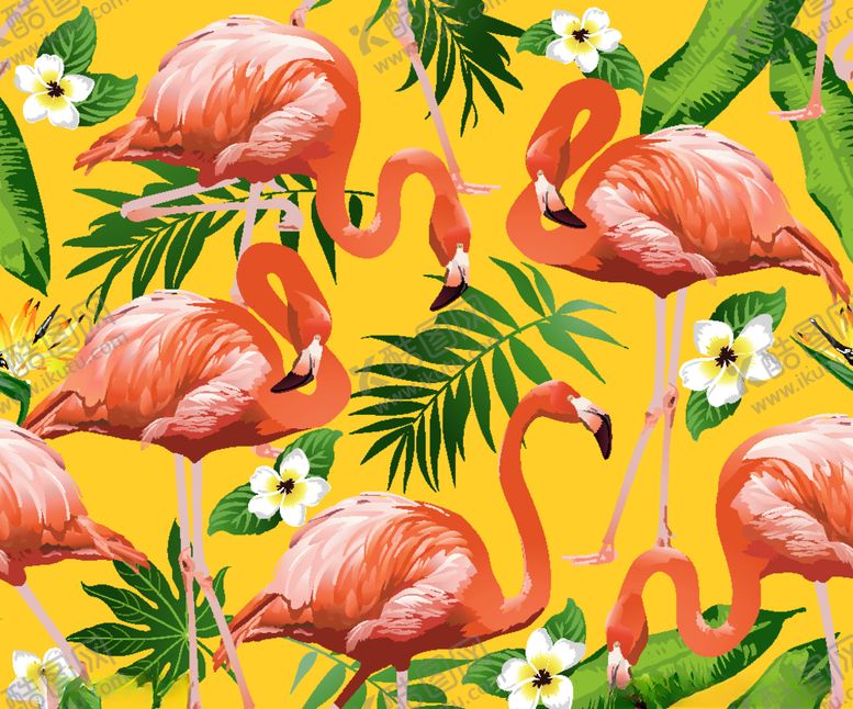编号：61738309281138076724【酷图网】源文件下载-火烈鸟