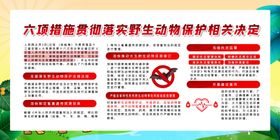 保护野生动物公益宣传海报素材