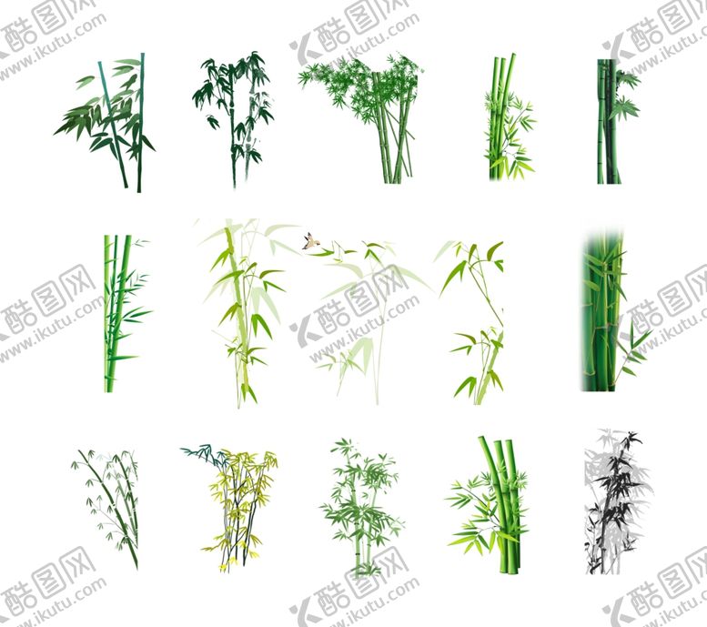 编号：10756012071855576212【酷图网】源文件下载-竹子