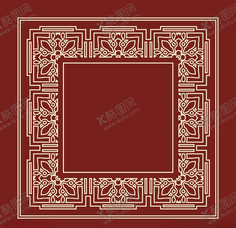 编号：10818110292303404099【酷图网】源文件下载-古典边框