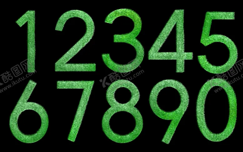 编号：73923602172051183942【酷图网】源文件下载-草坪字草地字