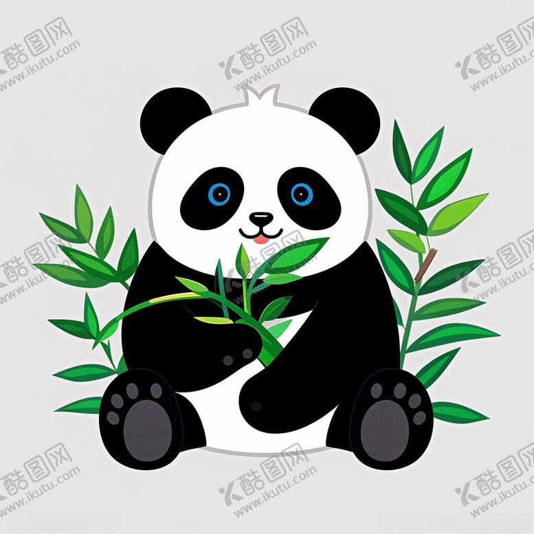 编号：66129002190443197404【酷图网】源文件下载-萌趣可爱熊猫