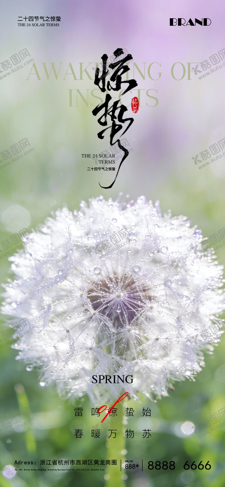 编号：51557403050203513869【酷图网】源文件下载-惊蛰节气海报