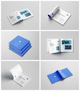 书籍课本书册子杂志样机