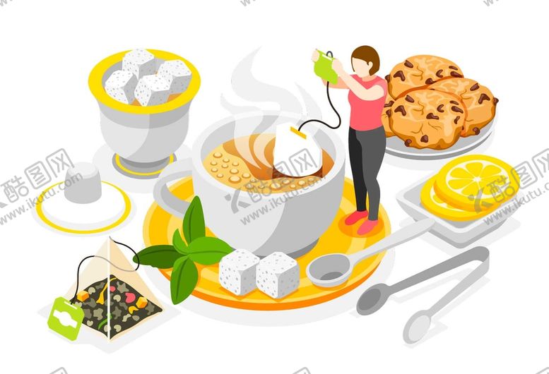 编号：50612909190341539302【酷图网】源文件下载-泡茶