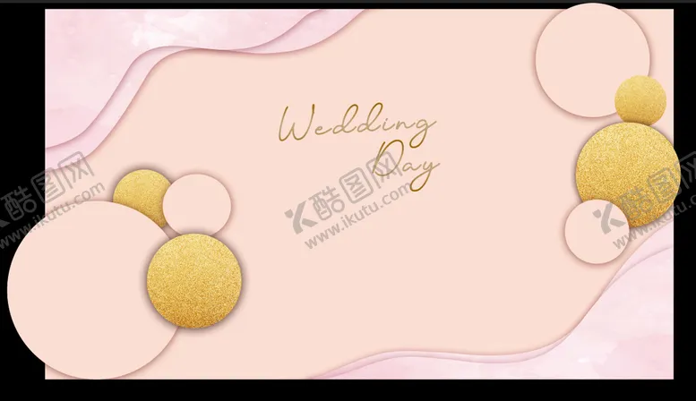 编号：45136209240624583457【酷图网】源文件下载-粉色婚礼