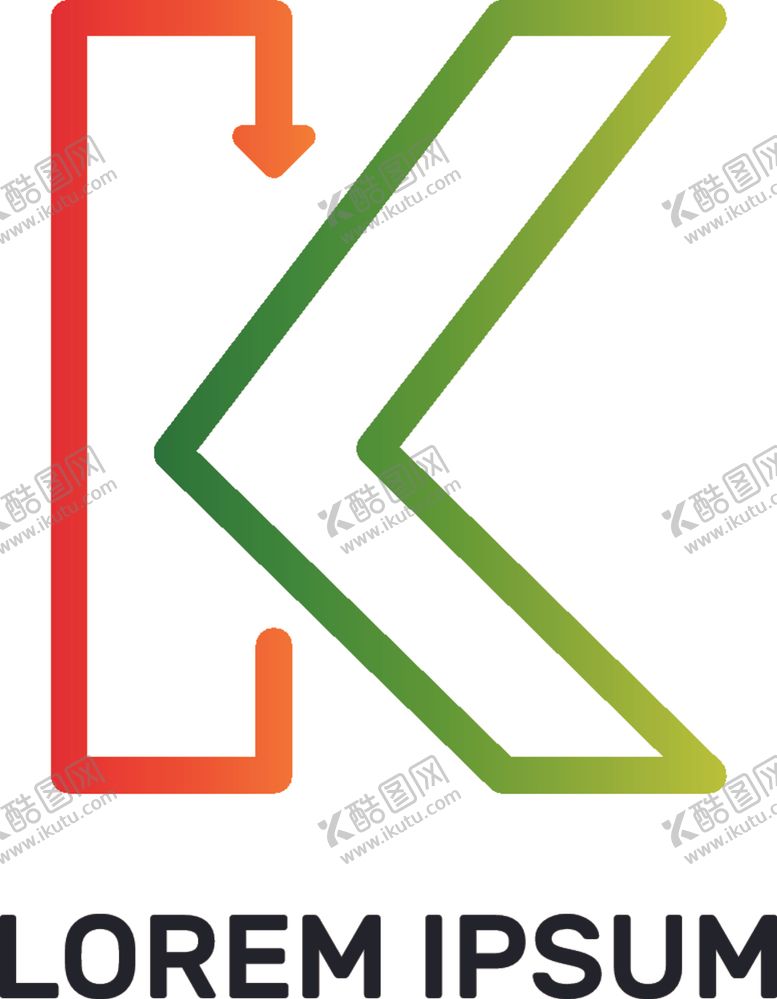 编号：38017207071100404317【酷图网】源文件下载-字母logo