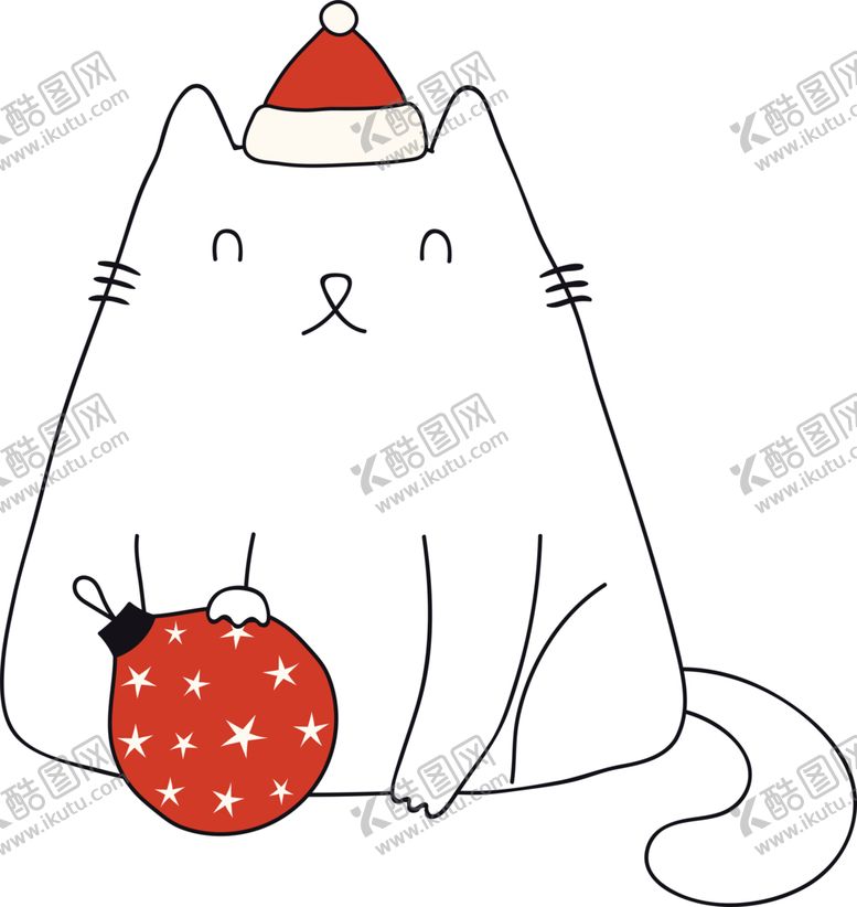编号：32833109121301075588【酷图网】源文件下载-手绘卡通猫