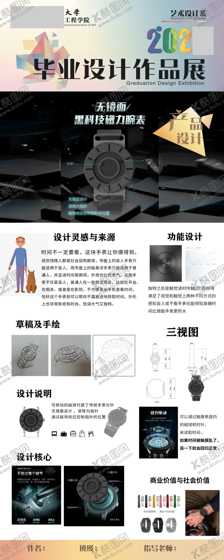 编号：36470102151921334925【酷图网】源文件下载-毕设展板设计作品展