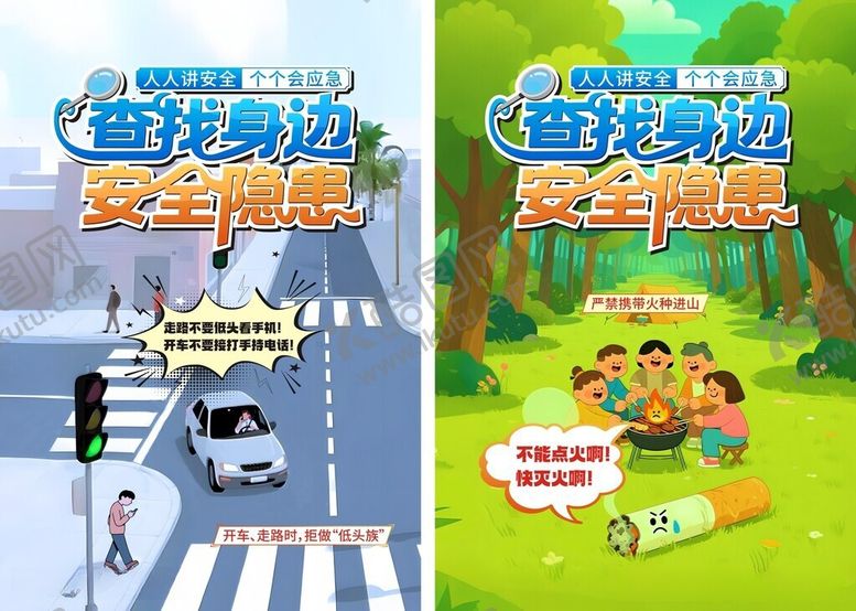 编号：30699306081309313434【酷图网】源文件下载-安全生产挂图