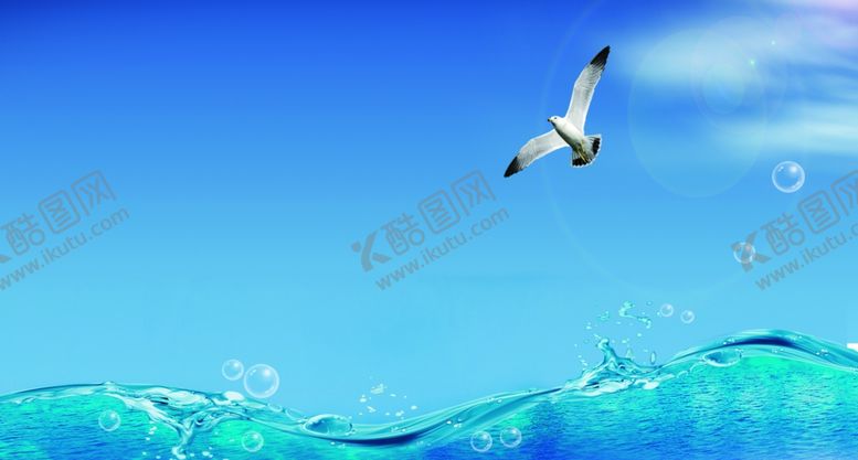 编号：56987906190051139914【酷图网】源文件下载-蓝色水背景