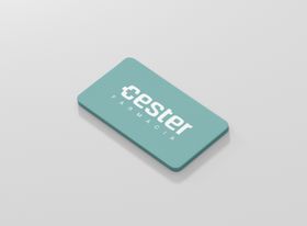 名片卡片展示效果图
